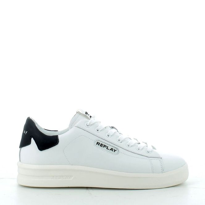 Scarpe Replay uomo RZ4O0011LP24WHITE BLACK