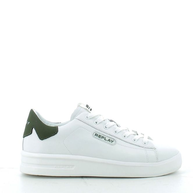 Scarpe Replay uomo RZ4O0011LP24WHITE GREEN